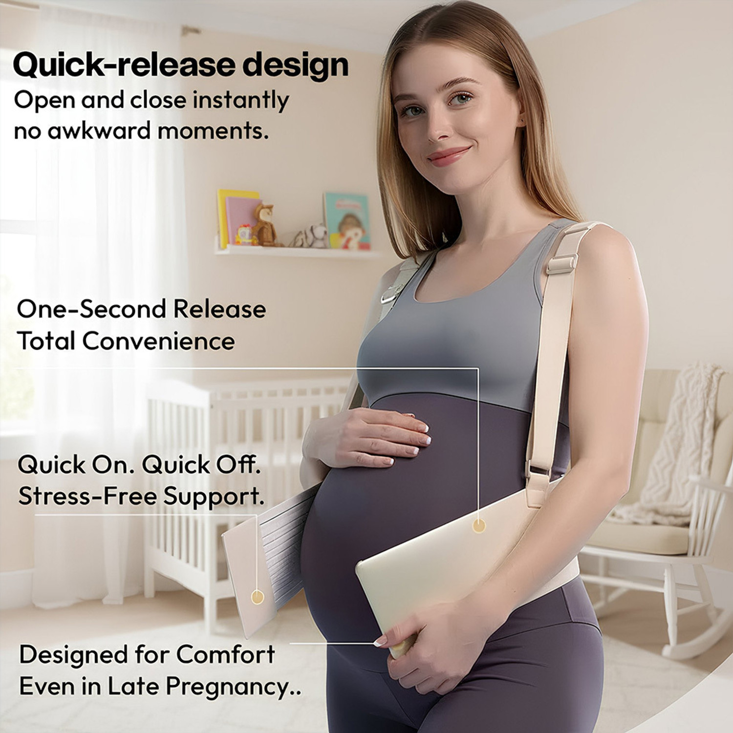 Image of StarAndDaisy Belly /Pregnancy Support Belt