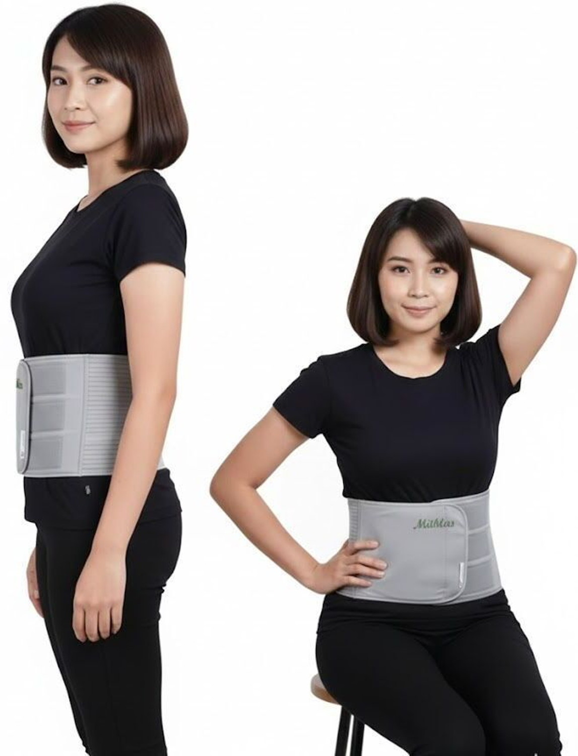 Image of Mithlas Abdominal belt post delivery back and belly support for men and women