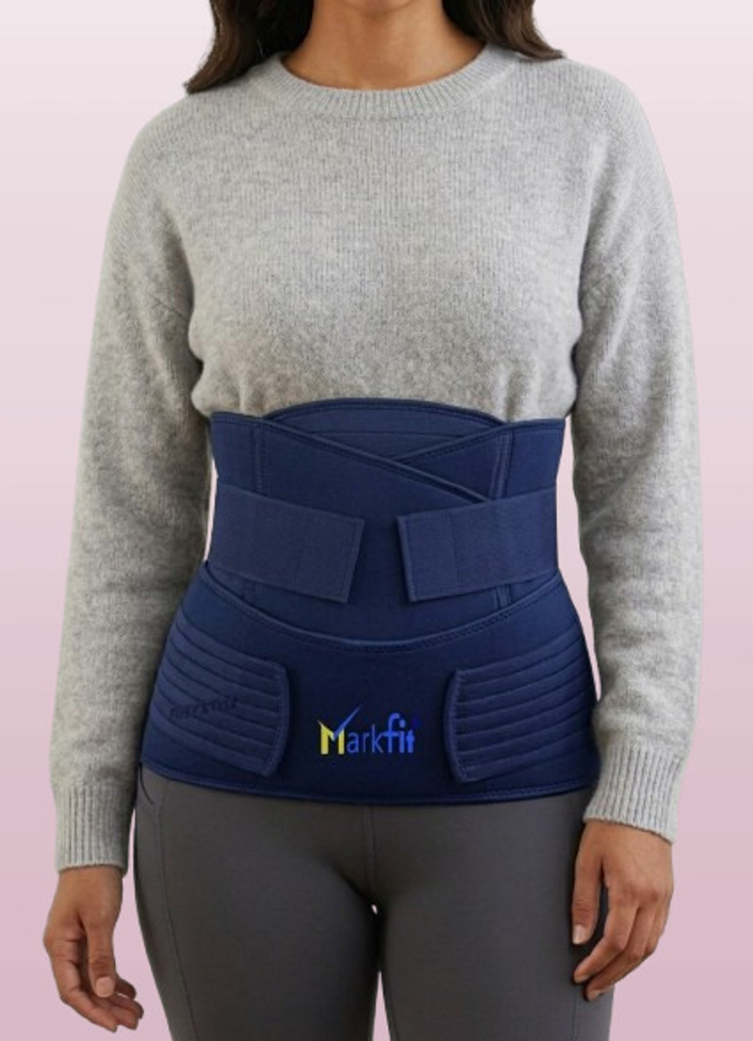Image of MarkFit Post Pregnancy Postpartum Delivery Belt for Women After C Section L 40 inch-46 inch