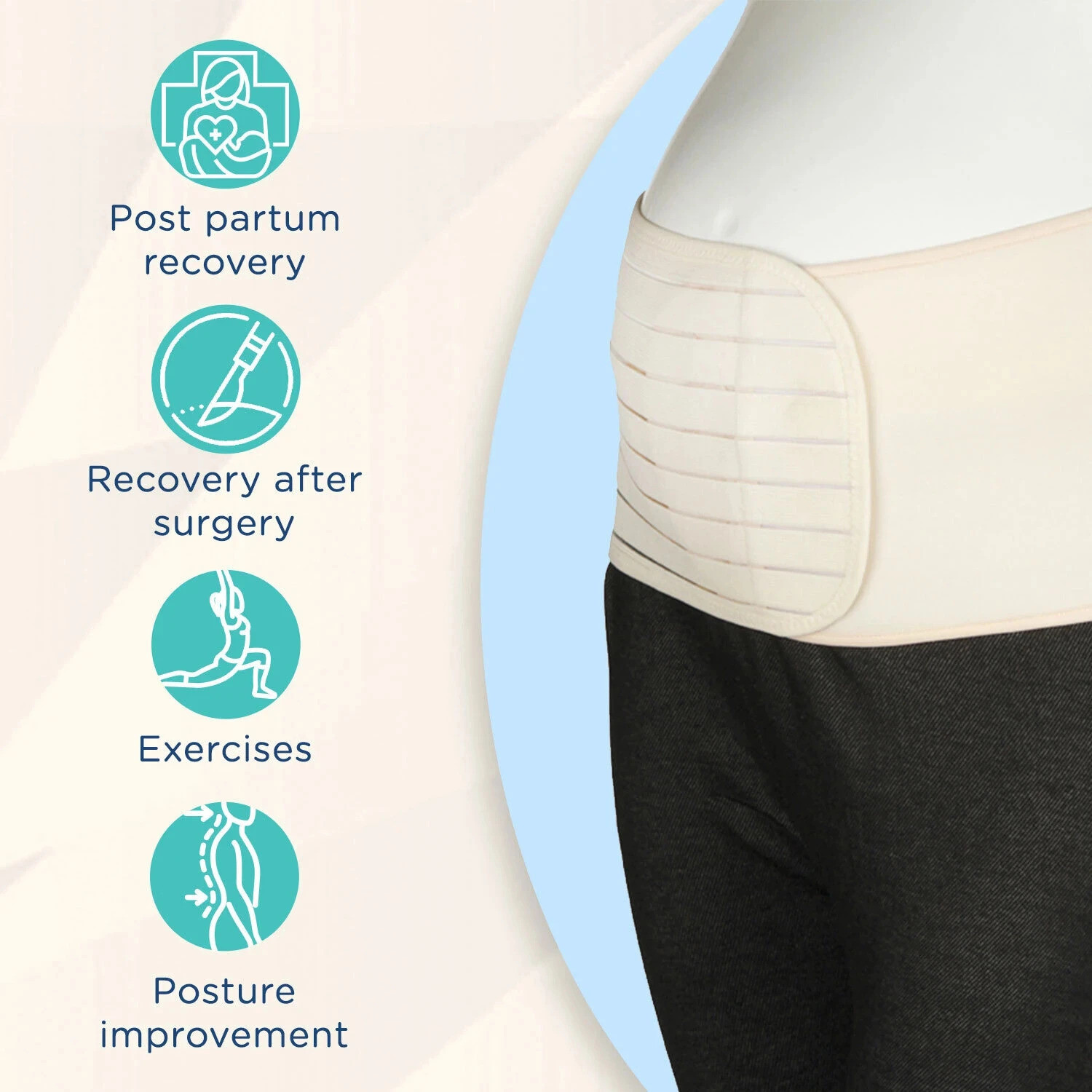 Image of MeeMee Post-Natal Maternity Support Corset Belt