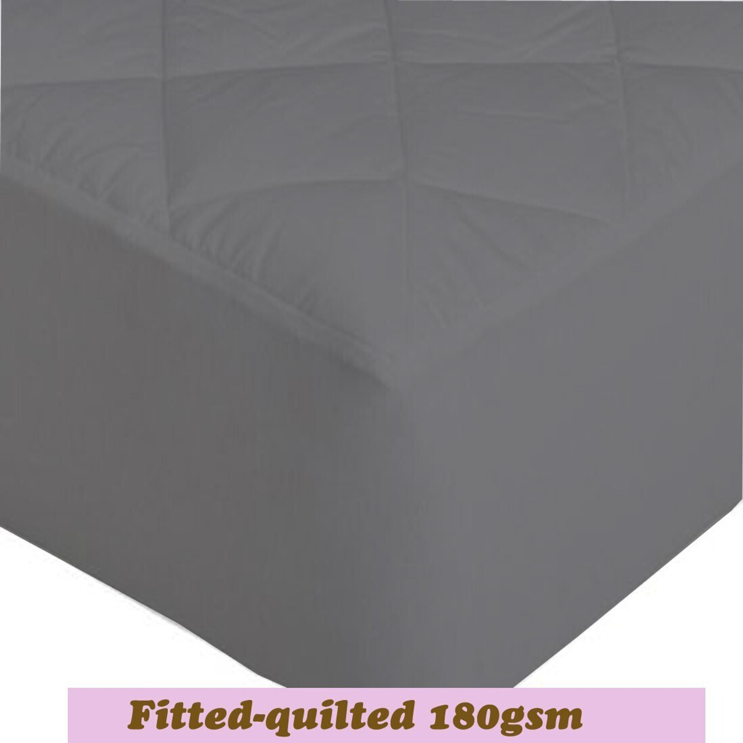 Image of CRAZY WORLD Double, King Size Fitted Nylon, Polyster Breathable, Stretchable, Waterproof Mattress Cover
