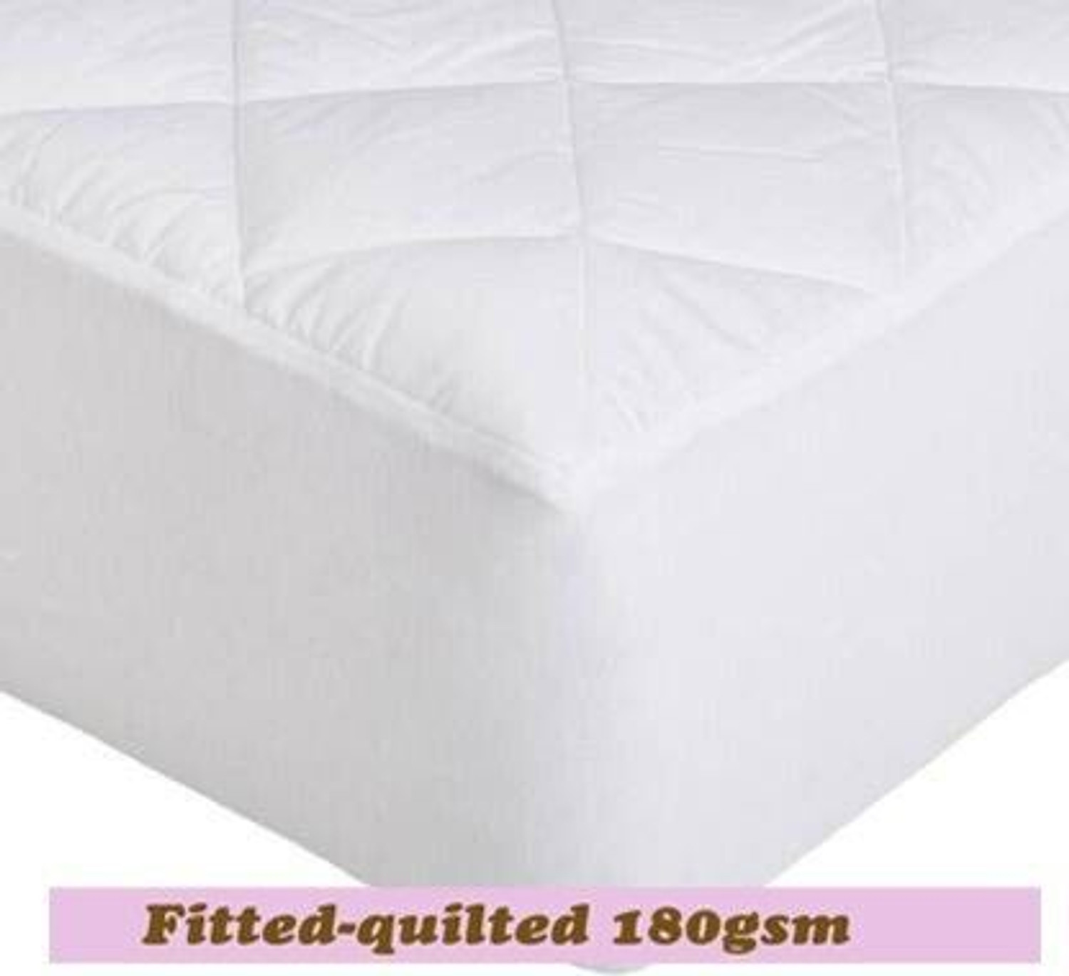 Image of CRAZY WORLD Single Size Fitted Nylon, Polyster Breathable, Stretchable, Waterproof Mattress Cover