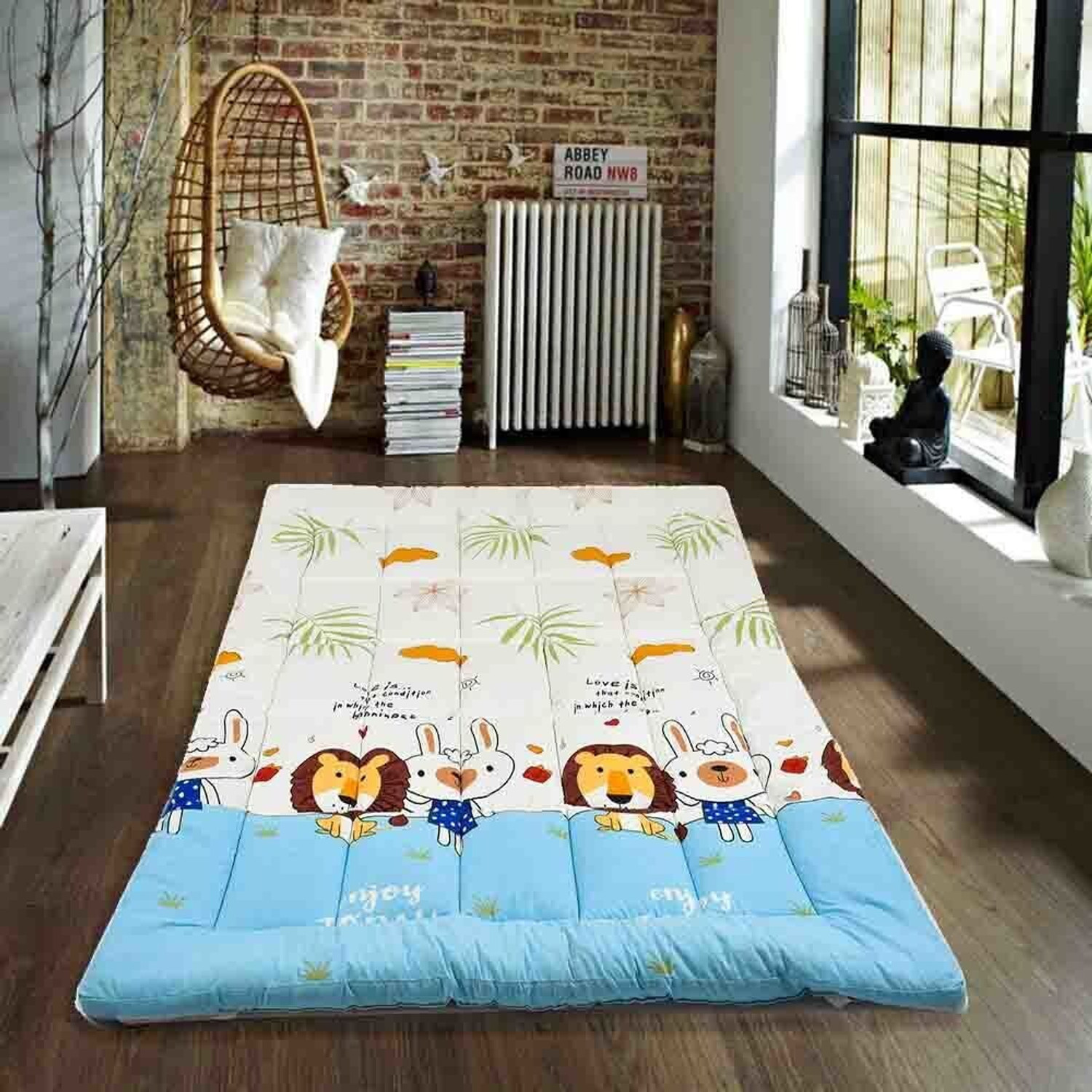 Image of Flipkart SmartBuy Queen Size Cotton Breathable Mattress Topper