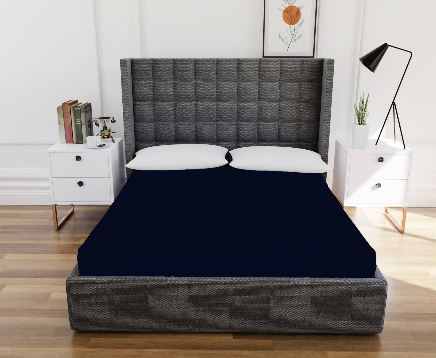 ACHIR Single Size Fitted Terry Cotton Breathable, Stretchable, Waterproof Mattress Cover