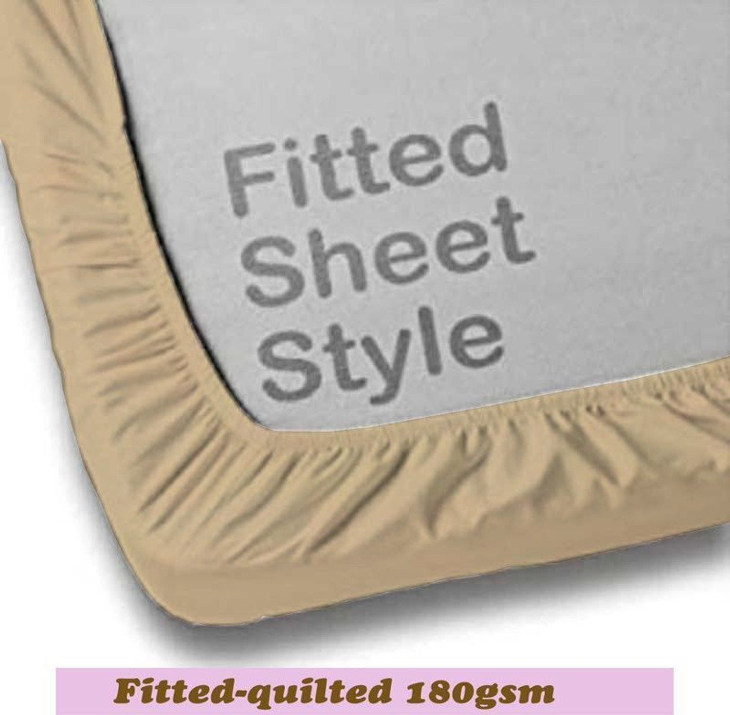 Image of CRAZY WORLD King, Double Size Fitted Nylon, Polyster Breathable, Stretchable, Waterproof Mattress Cover
