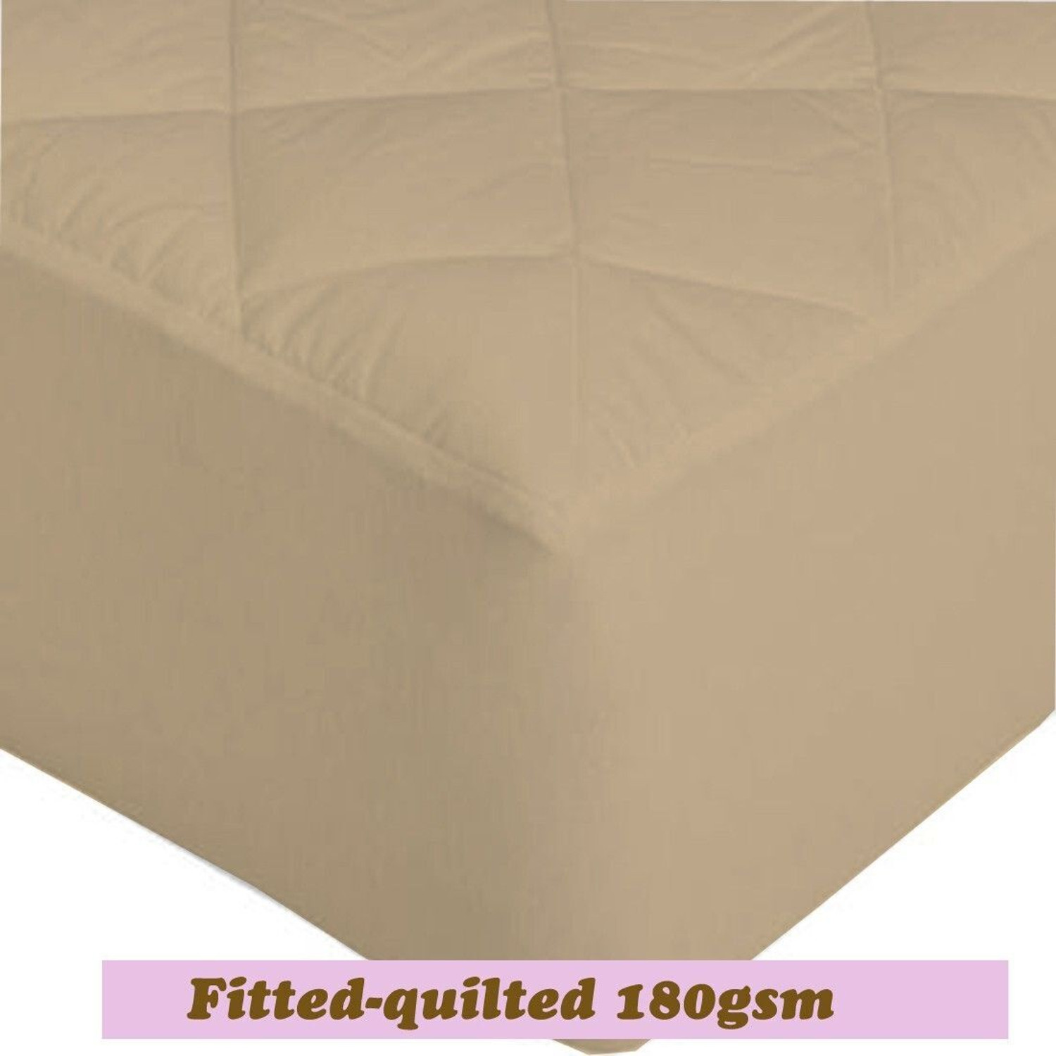 Image of CRAZY WORLD Double, King Size Fitted Nylon, Polyster Breathable, Stretchable, Waterproof Mattress Cover
