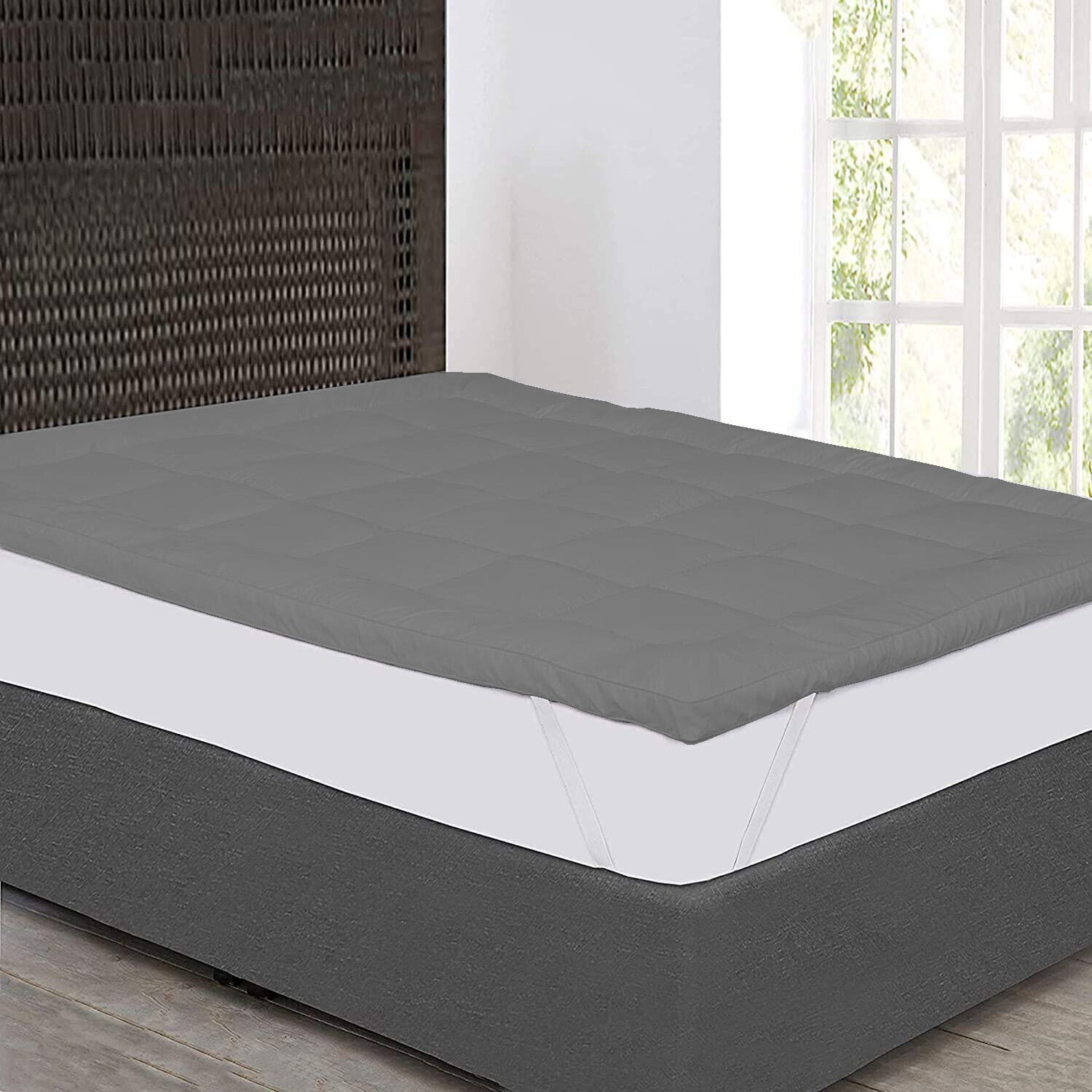 Image of Cashmera 2 inch (5.08 cm) King Size Microfibre Breathable, Waterproof Mattress Topper