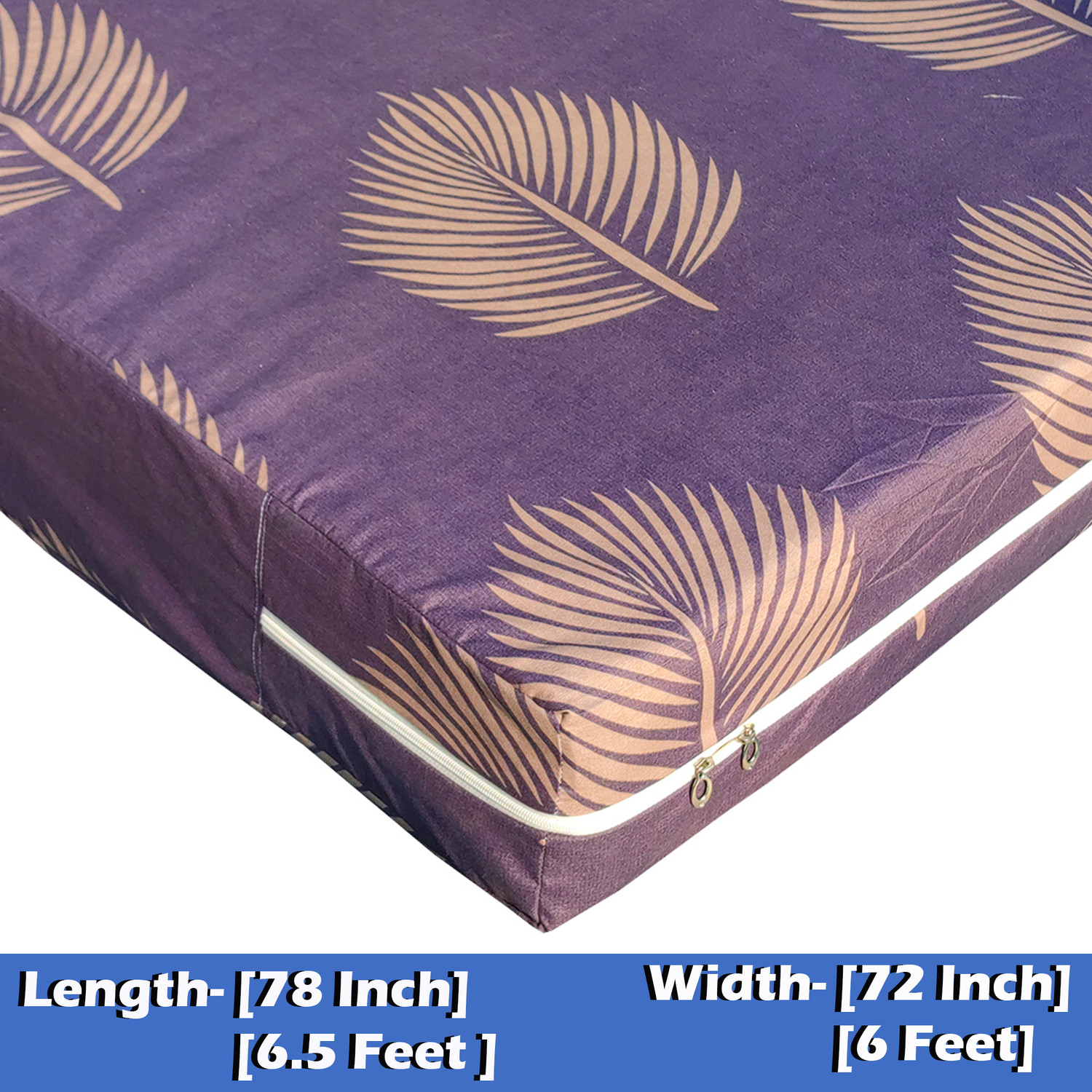 Image of wellfit King Size Zippered Cotton Breathable Mattress Cover