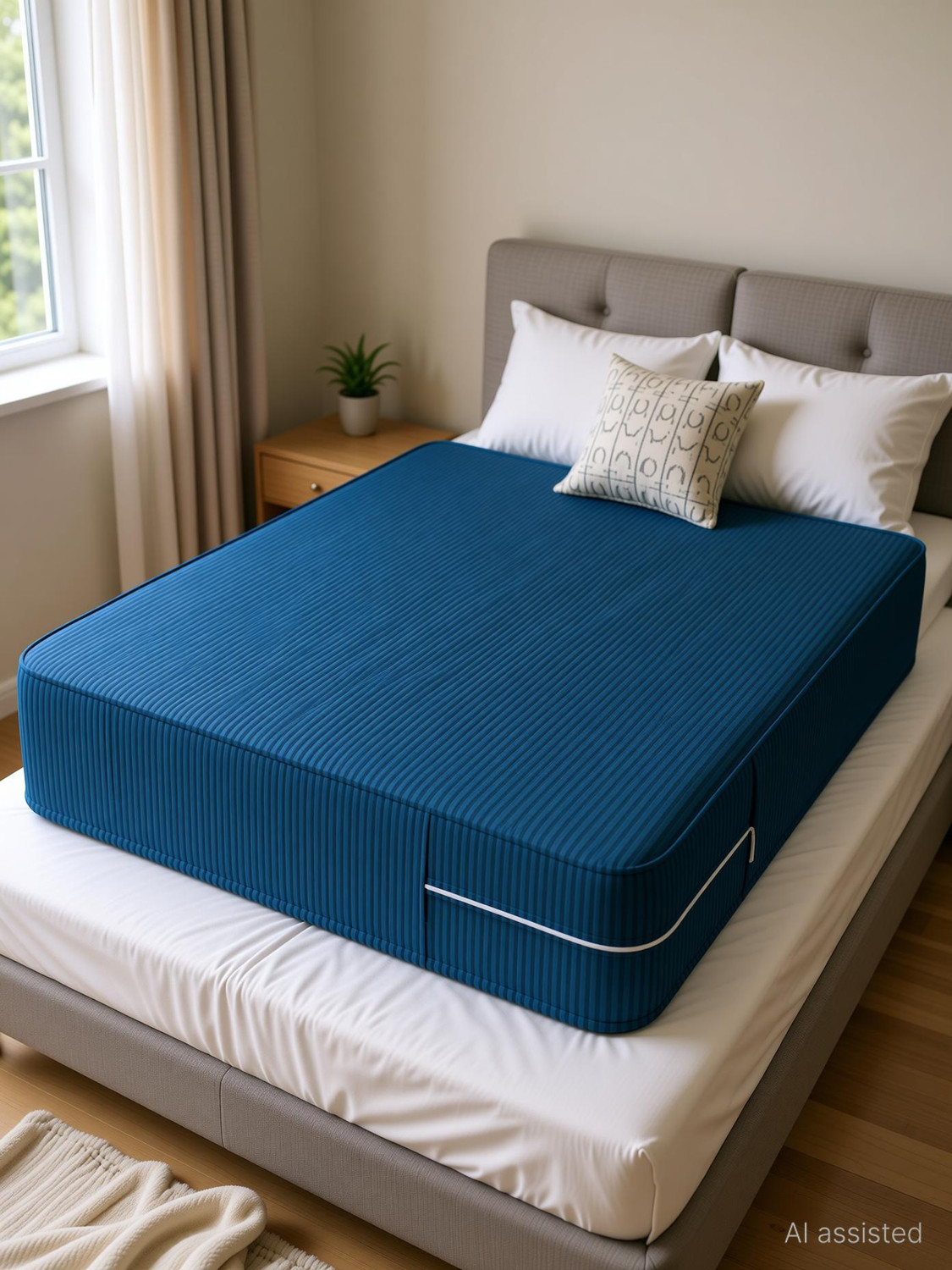Image of BSB HOME Double Size Zippered Cotton Breathable Mattress Cover