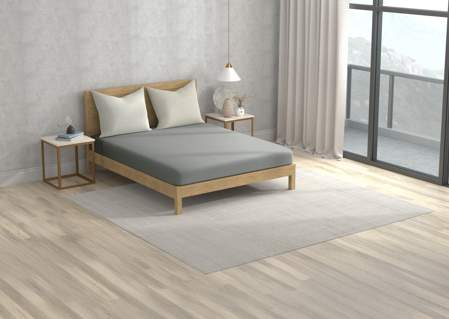 Image of Raymond Home King Size Fitted Polyster Waterproof Mattress Cover
