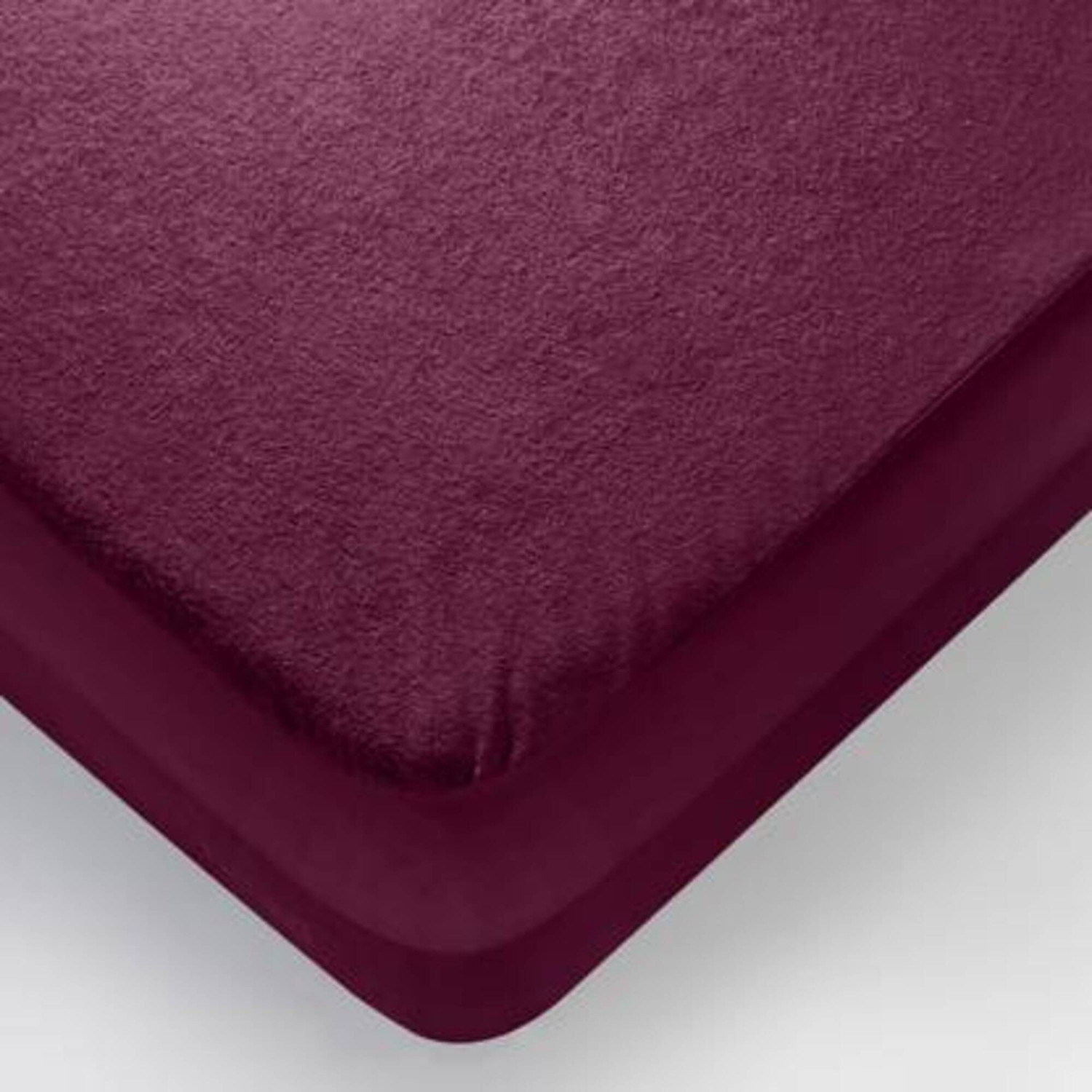 Image of EVERDECOR Double Size Fitted Terry Cotton Breathable, Stretchable, Waterproof Mattress Cover