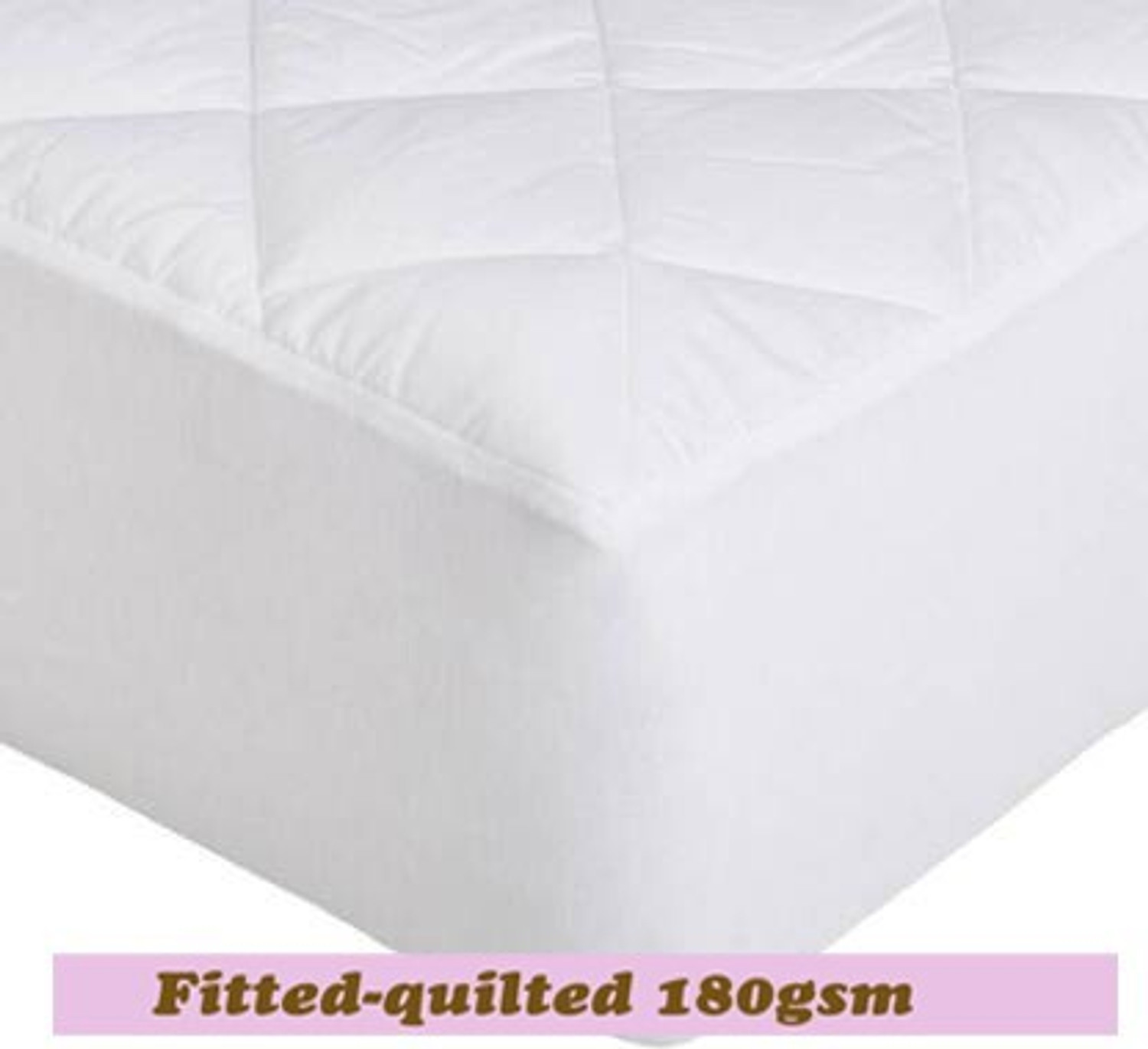 Image of CRAZY WORLD Double, King Size Fitted Nylon, Polyster Breathable, Stretchable, Waterproof Mattress Cover