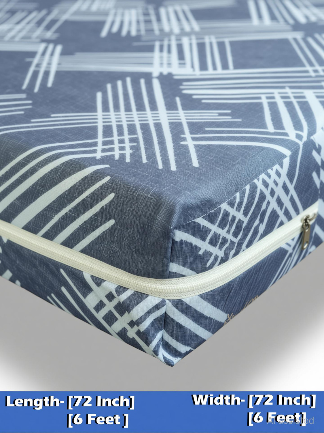 Image of wellfit King Size Zippered Cotton Breathable Mattress Cover