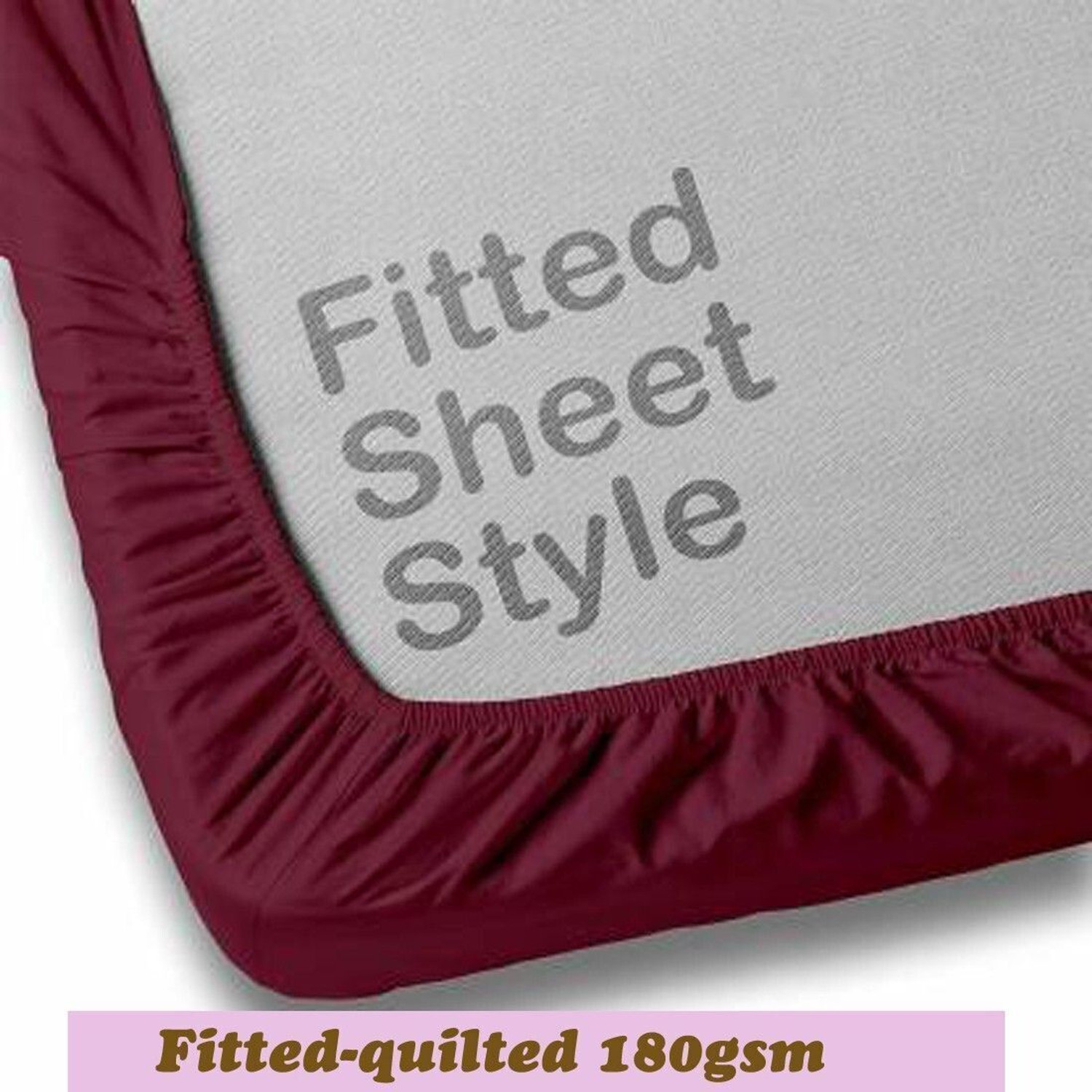 Image of CRAZY WORLD Single Size Fitted Nylon, Polyster Breathable, Stretchable, Waterproof Mattress Cover