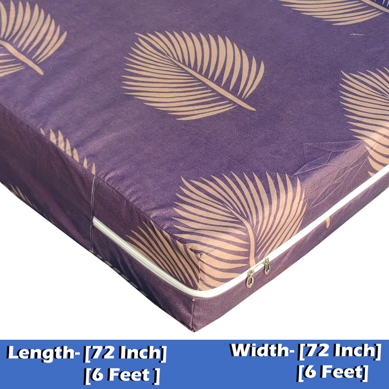 Image of wellfit King Size Zippered Cotton Breathable Mattress Cover
