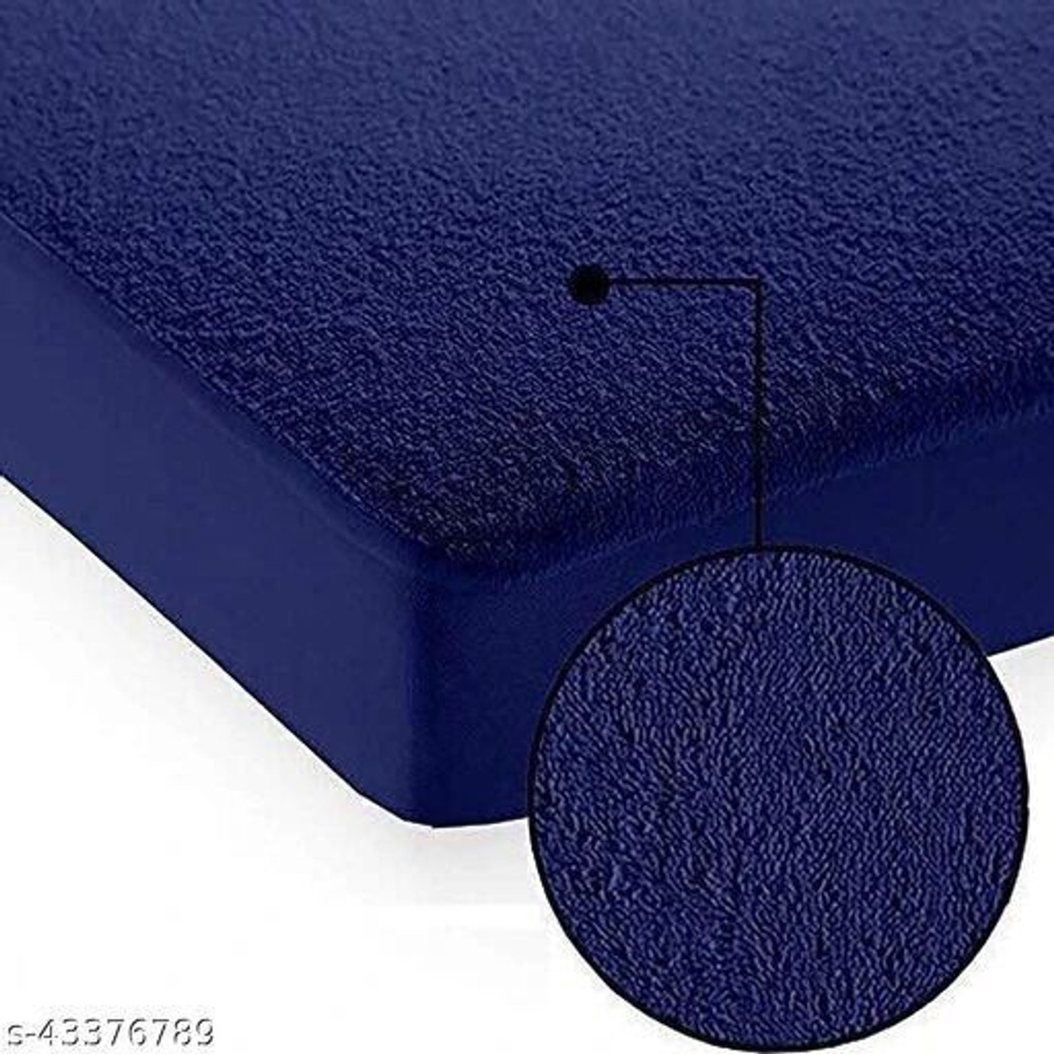 Image of rakhi home decor King Size Fitted Terry Cotton Breathable, Stretchable, Waterproof Mattress Cover