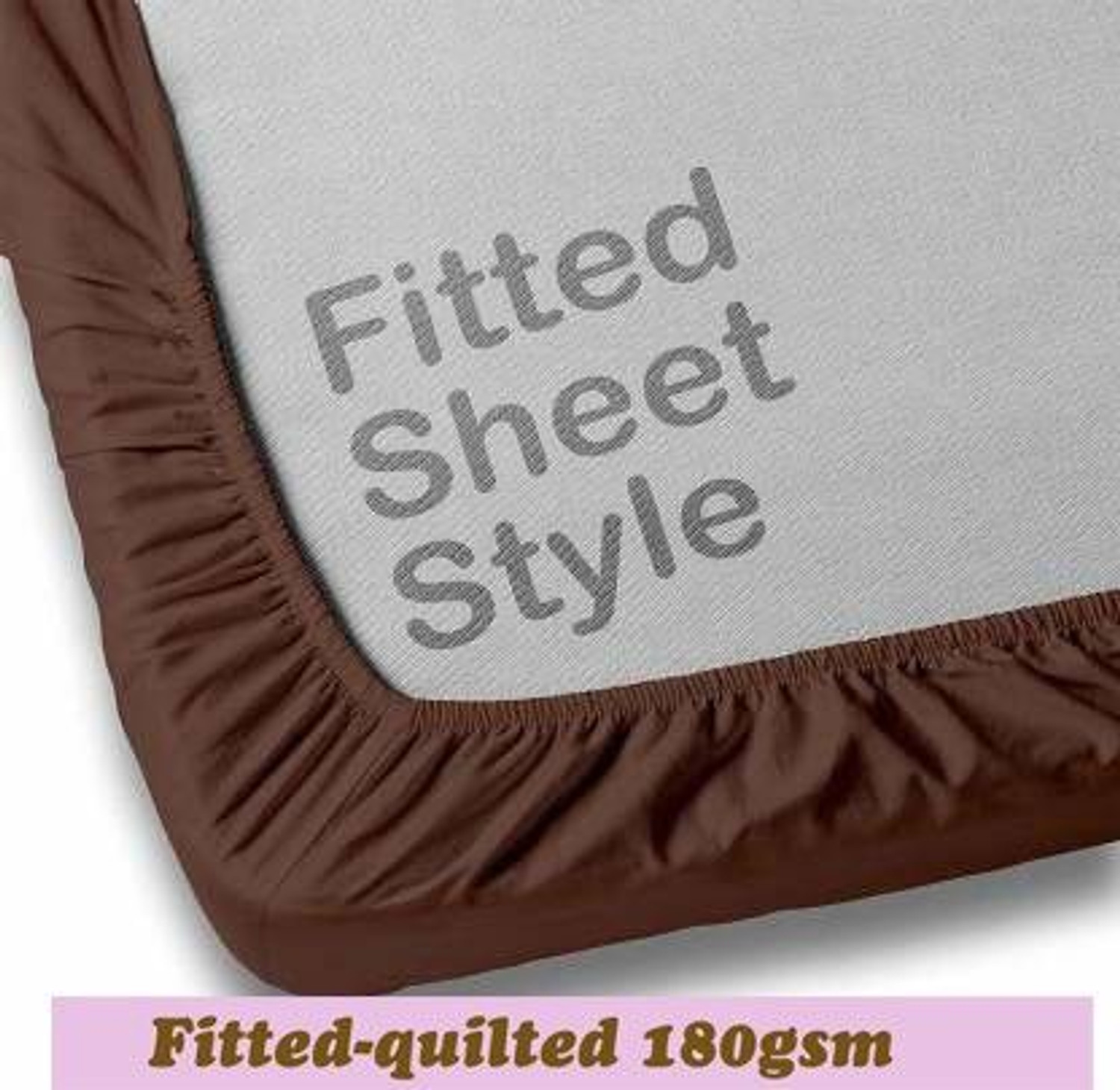 Image of CRAZY WORLD Double, Queen Size Fitted Nylon, Polyster Breathable, Stretchable, Waterproof Mattress Cover