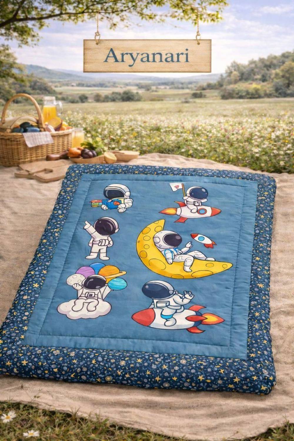 ARYANARI Ocean Mattress New Born Baby Bed |Godari | Sleeping Mattress