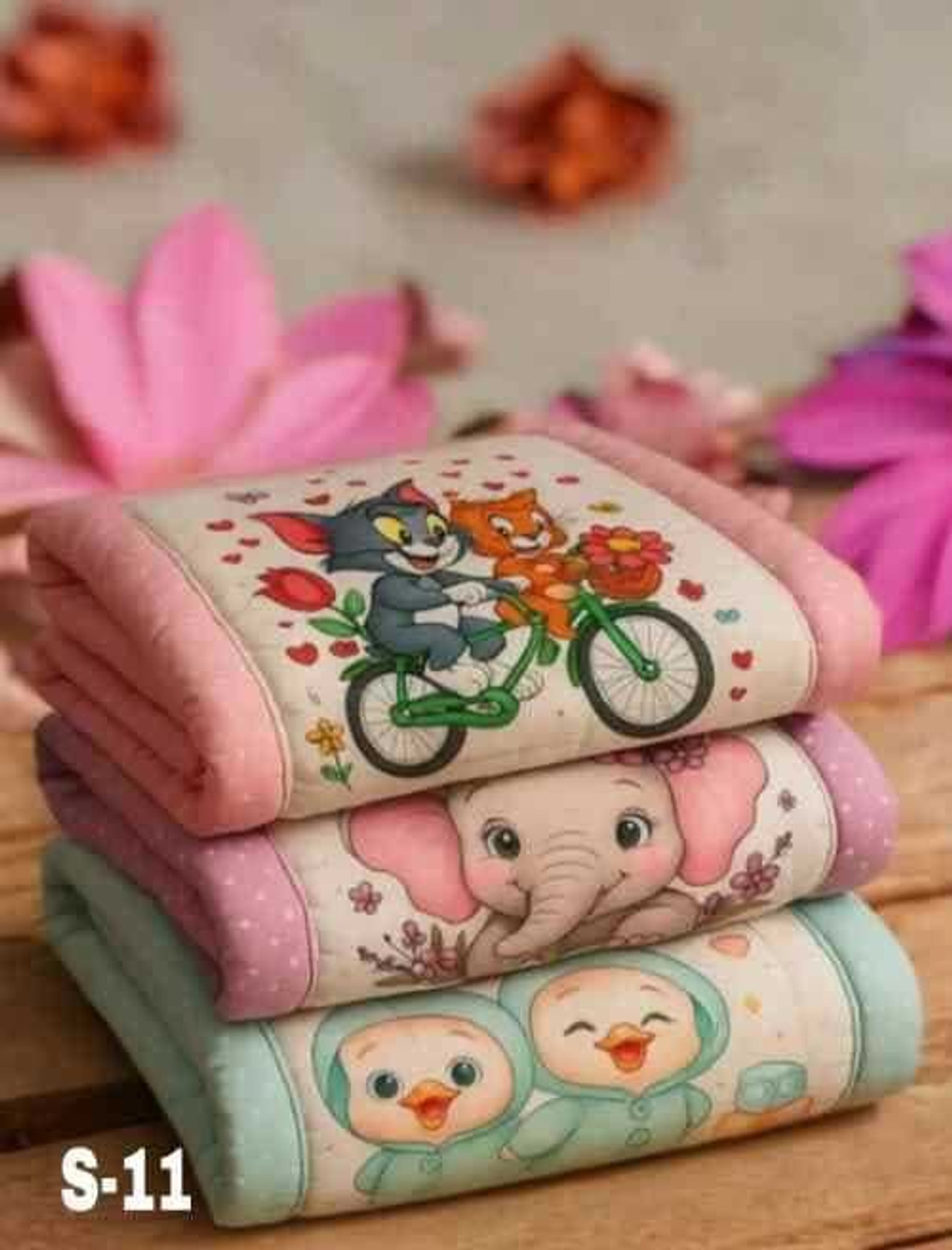 Image of Nigura Newborn Baby Bed | Godari | Bedding | Sleeping Mattress (Pack of 3)(0-6 Months)