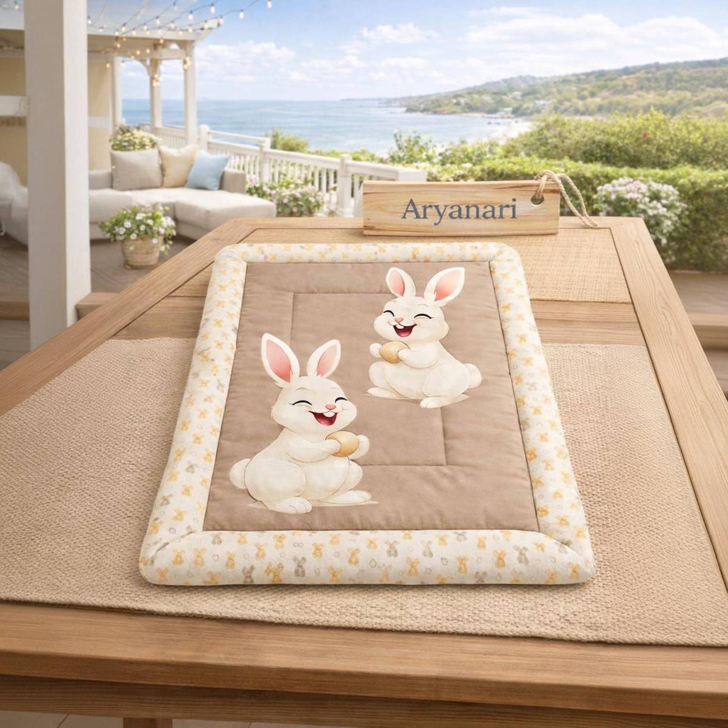 ARYANARI Ocean Mattress New Born Baby Bed |Godari | Sleeping Mattress