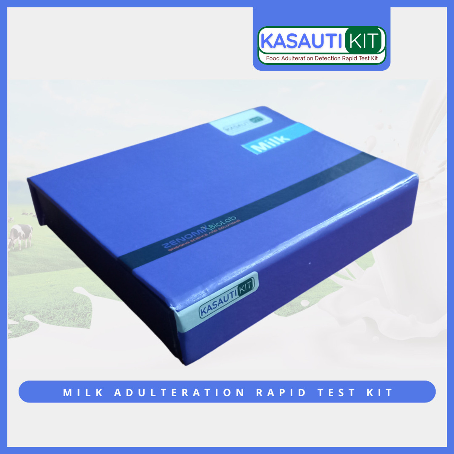 Image of Kasauti Kit Milk Adulteration Detection Rapid Test Kit Test Indicator