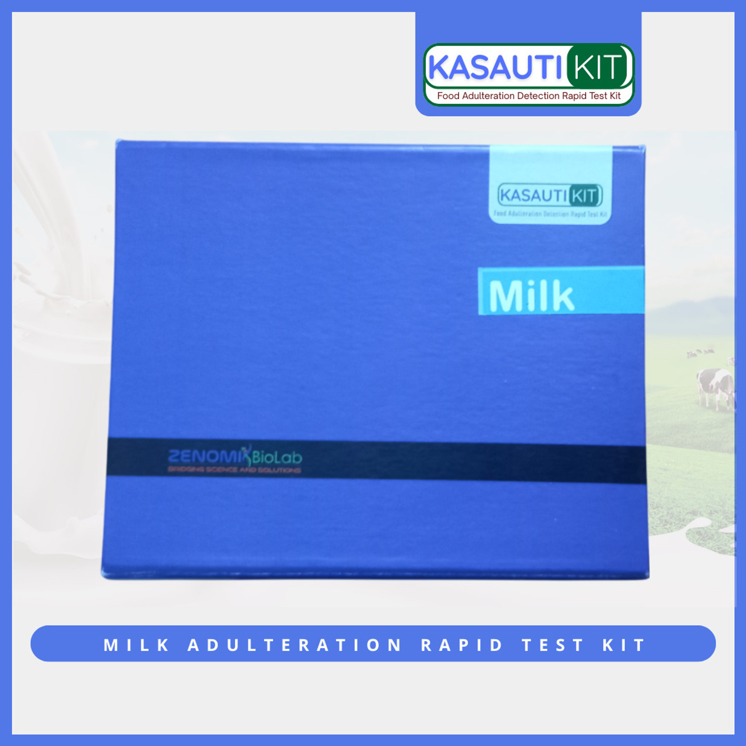 Image of Kasauti Kit Milk Adulteration Detection Rapid Test Kit Test Indicator