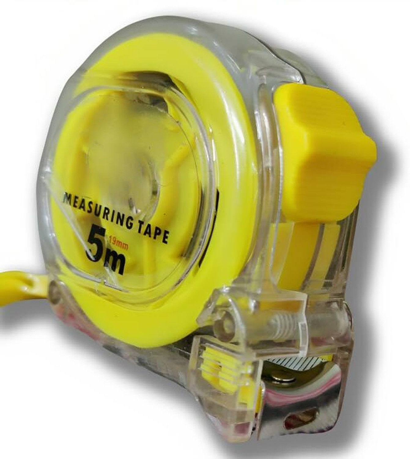 Image of ZIODIC 5m:19mm Steel Inchi Measuring Tape with Double-sided Printing and Belt Clip Measurement Tape