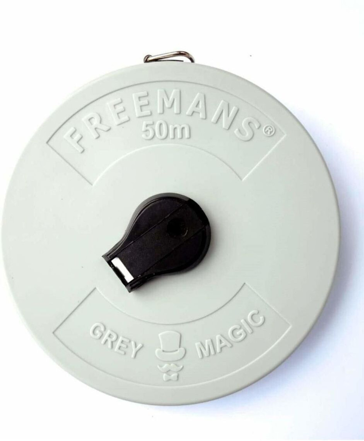 Image of FREEMANS GREY MAGIC FIBRE GLASS TAPE 50 METER Measurement Tape