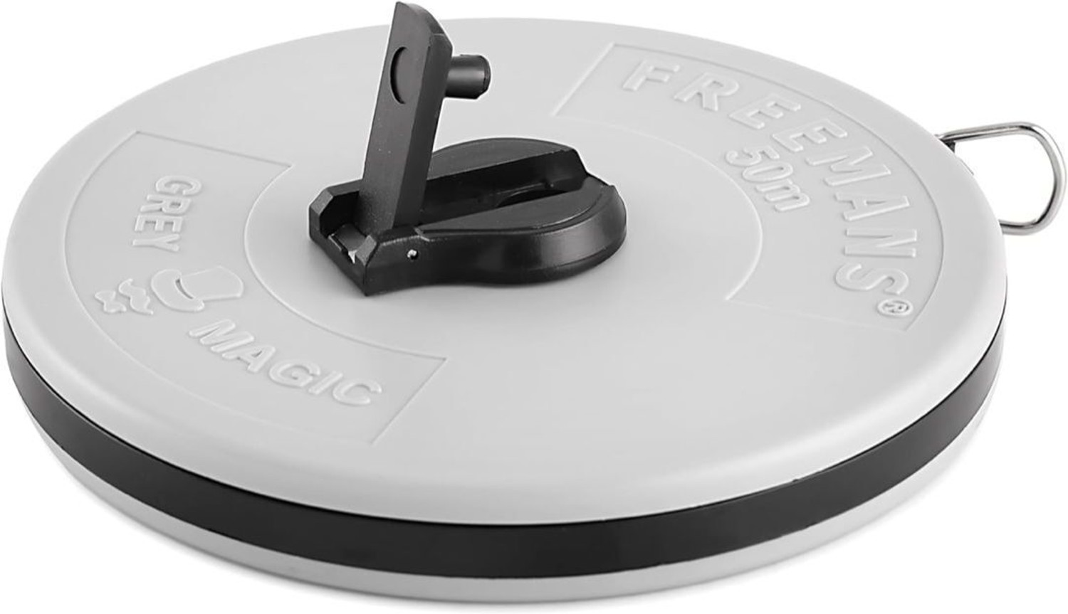 Image of FREEMANS GREY MAGIC FIBRE GLASS TAPE 50 METER Measurement Tape