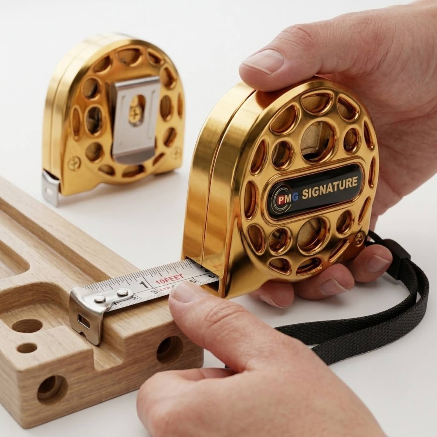 DANMI 5m Golden Steel Measurement Tape - Image 2