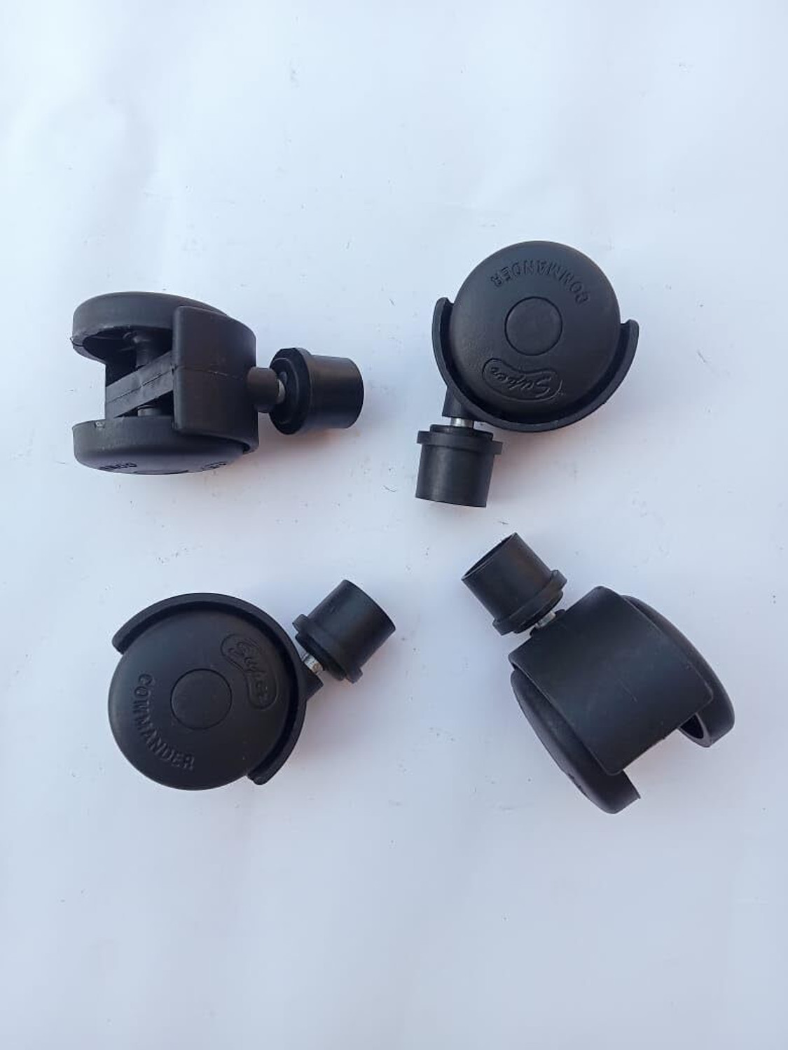 Image of Growvibe Heavy Duty 2 inch Inch Air Cooler Wheels caster, 25mm Piller Castor Wheels Appliance Furniture Caster