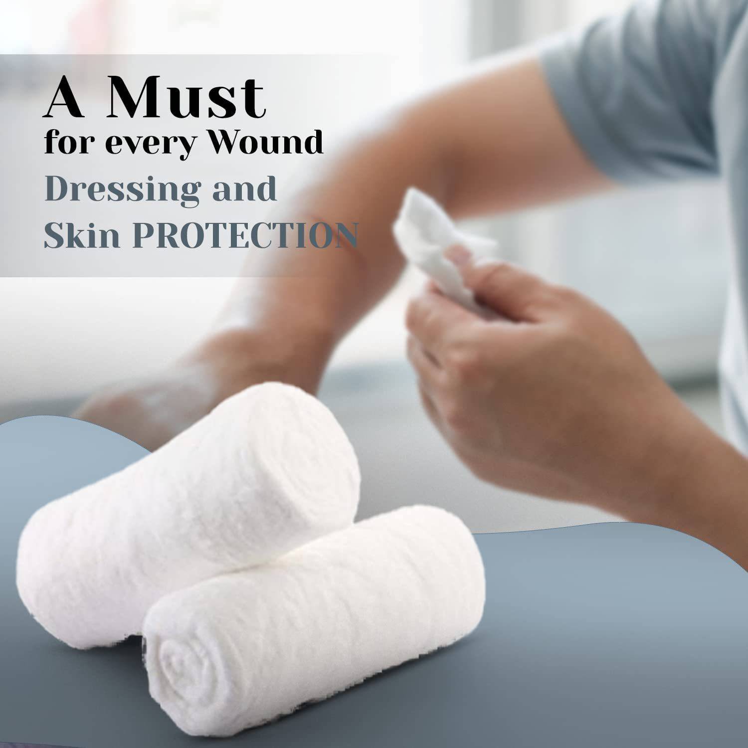 The Hobby Bounty Pure Cotton Wool Roll For wound, Makeup Remover, Baby Care  (400g) Gauze Medical Dressing Price in India - Buy The Hobby Bounty Pure Cotton  Wool Roll For wound, Makeup