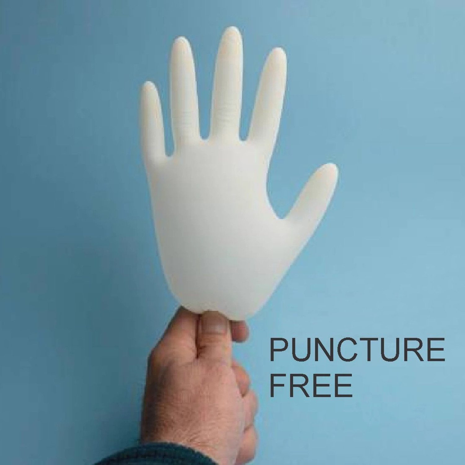 Image of STERRISAFE Disposable Non Sterile Powdered Latex Medical Examination Gloves, Large Latex, Rubber Examination Gloves