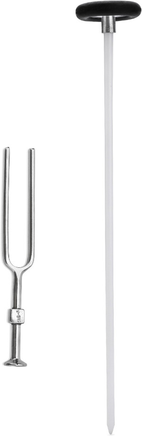 Image of Dr. TORSO Round Knee Hammer & Tuning Fork 512 Hz for Doctors & Students I Queen Square Medical Hammer