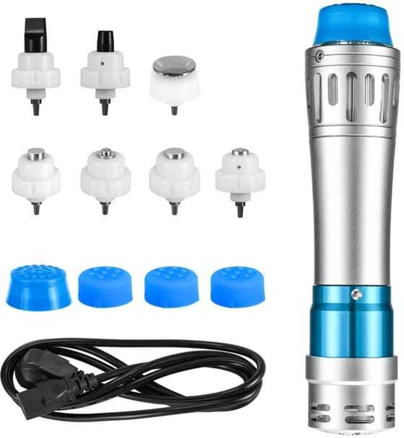Biotronix ESWT GINHA HL1602 Shockwave Machine with 7 Heads for