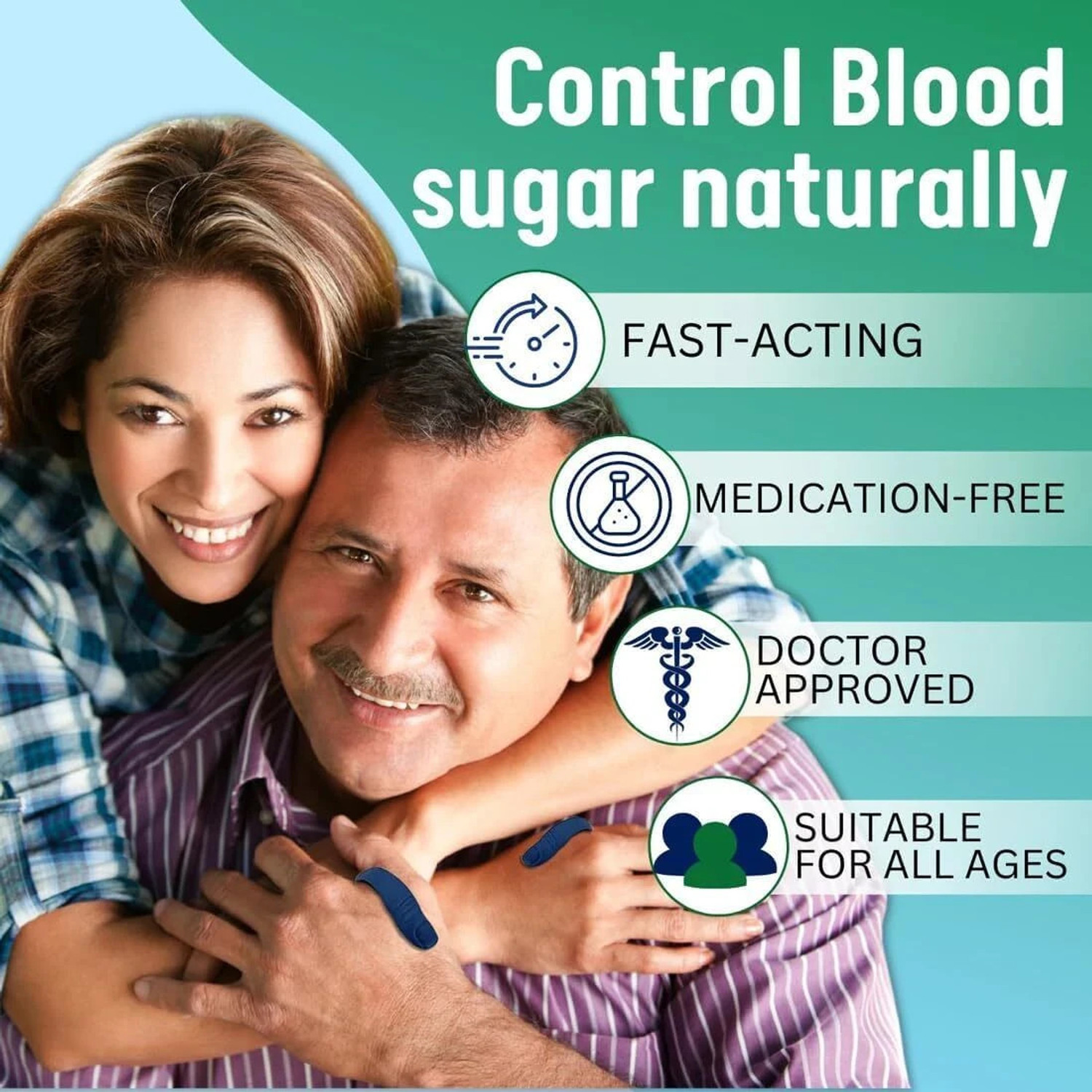 Image of BUWCH Sugar Control LI4 Acupressure Point Clip Supporting Acupressure Relaxation Medical Reacher & Grabber