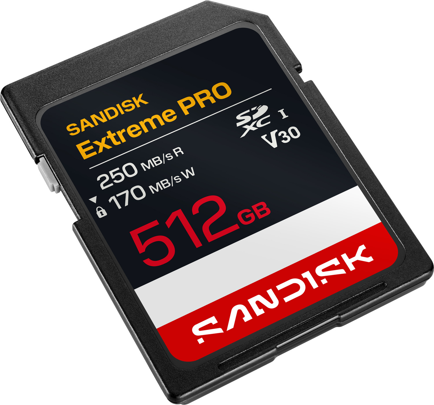 Image of SanDisk SDSDXXJ-512G-GSCIN SANDISK Extreme PRO SD UHS-I Card 512 GB SDXC UHS Class 1 250 MB /s Memory Card Compatible with Mobile, Computer, Tablet, Camera, Gaming Console