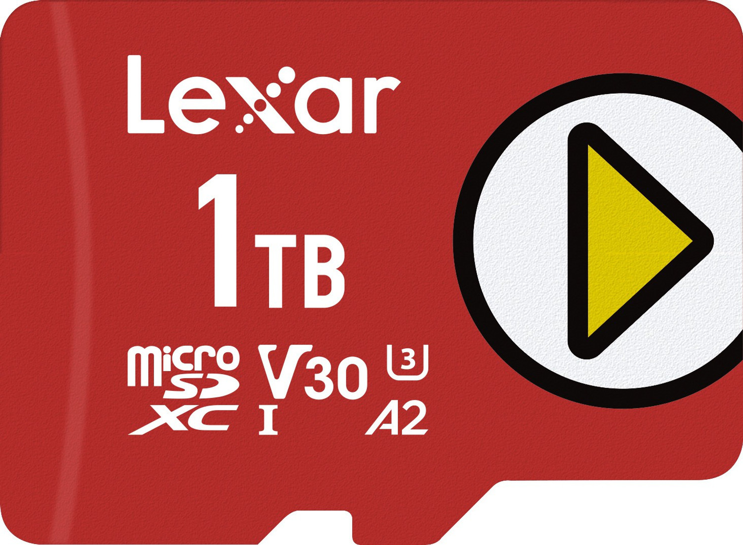 Image of Lexar LMSPLAY001T-BNNNG Play 1 MicroSDXC Class 10 150 MB /s Memory Card Compatible with Camera