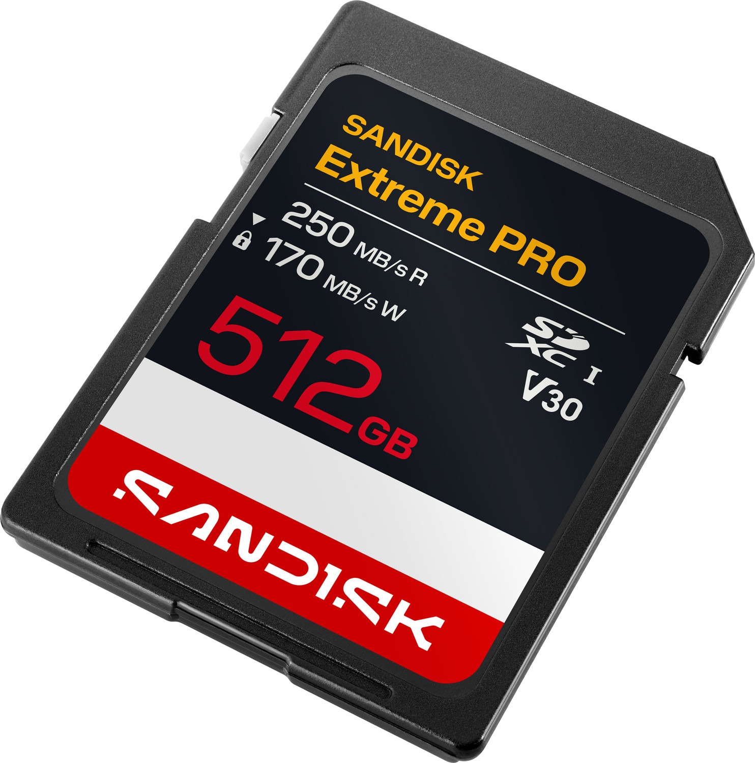 Image of SanDisk SDSDXXJ-512G-GSCIN SANDISK Extreme PRO SD UHS-I Card 512 GB SDXC UHS Class 1 250 MB /s Memory Card Compatible with Mobile, Computer, Tablet, Camera, Gaming Console