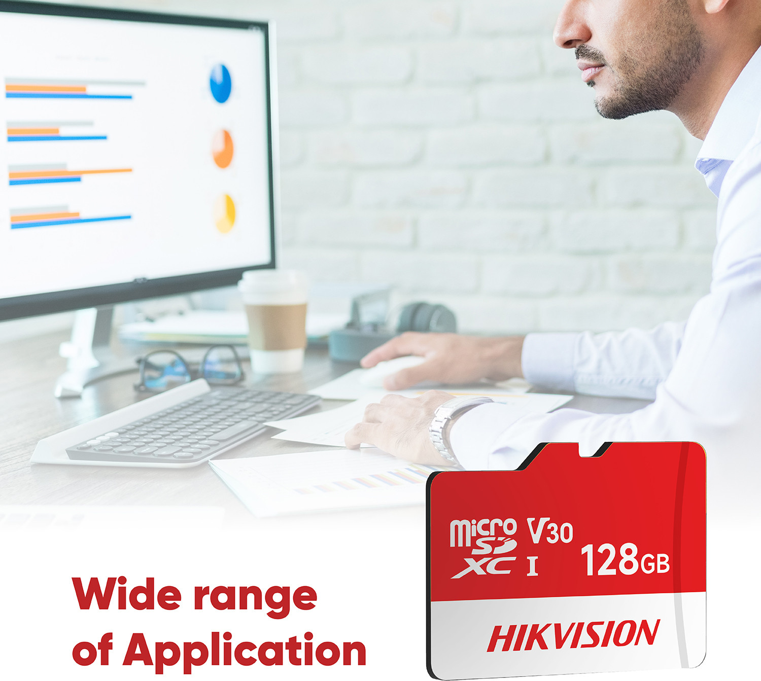 Image of HIKVISION HS-TF-D1(DZ) /128G /INDIA /WW V30 128 GB MicroSDXC Class 10 92 MB /s Memory Card Compatible with Camera, Mobile, Tablet