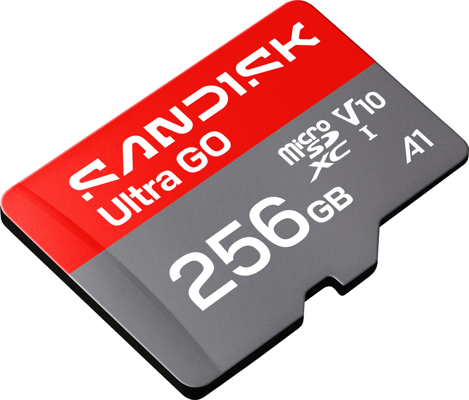 Image of SanDisk SDSQUGN-256G-GN6MN SANDISK Ultra Go microSD 256 GB MicroSDXC Class 10 190 MB /s Memory Card Compatible with Mobile, Computer, Tablet, Camera, Gaming Console