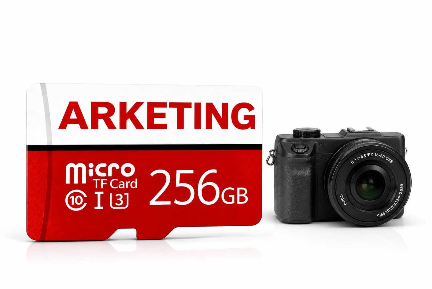 Image of ARKETING 256 T 256 GB 256 GB MicroSD Card Class 10 120 MB /s Memory Card Compatible with Camera, Computer, Gaming Console, Mobile, Tablet