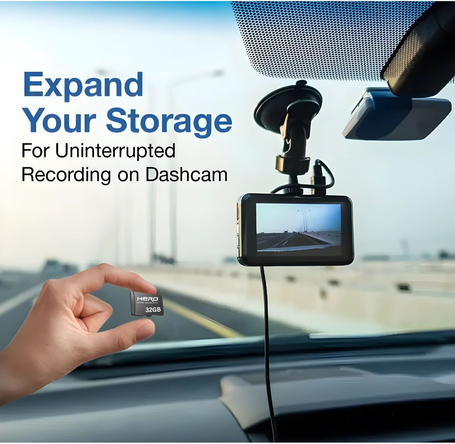 Image of herohighquality NX4=RP61D PRO 32 GB MicroSD Card Class 10 20 MB /s Memory Card Compatible with Camera, Tablet, Computer