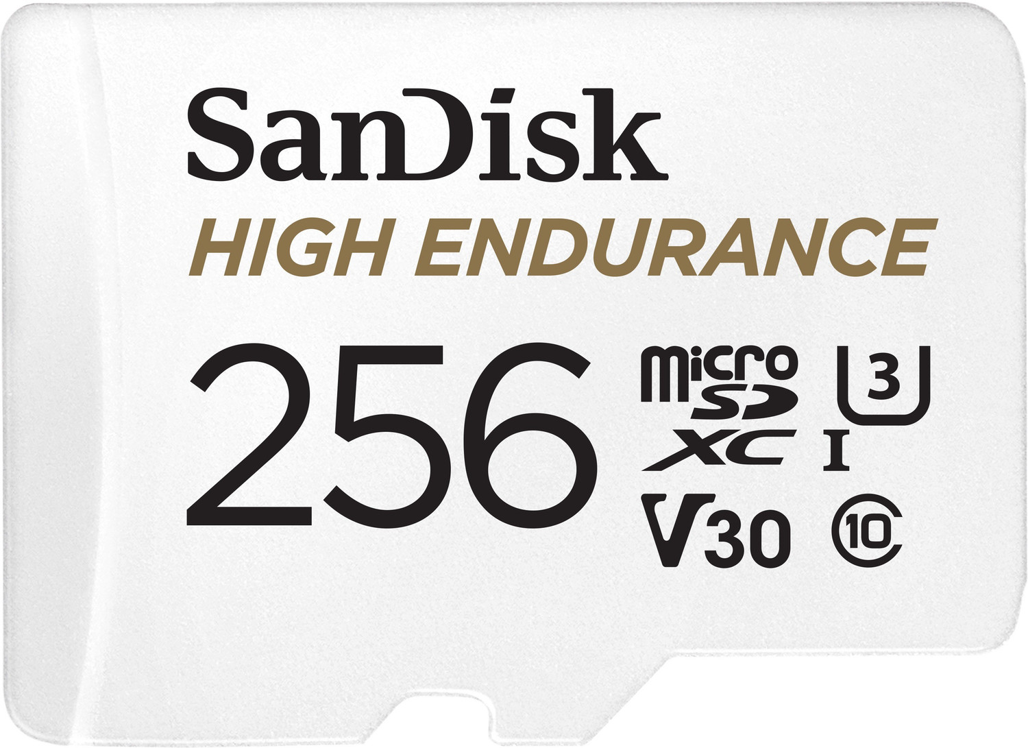 Image of SanDisk SDSQQNR-256G-GN6IA High Endurance 256 GB MicroSD Card Class 10 100 MB /s Memory Card Compatible with Camera, Mobile
