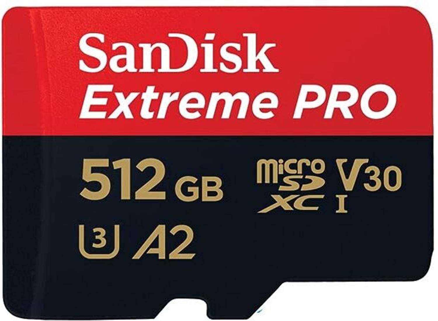 SanDisk SDSQXCD-512G-GN6MA Extreme Pro 512 GB MicroSDXC Class 10 200 MB/s Memory Card Compatible with Camera, Mobile