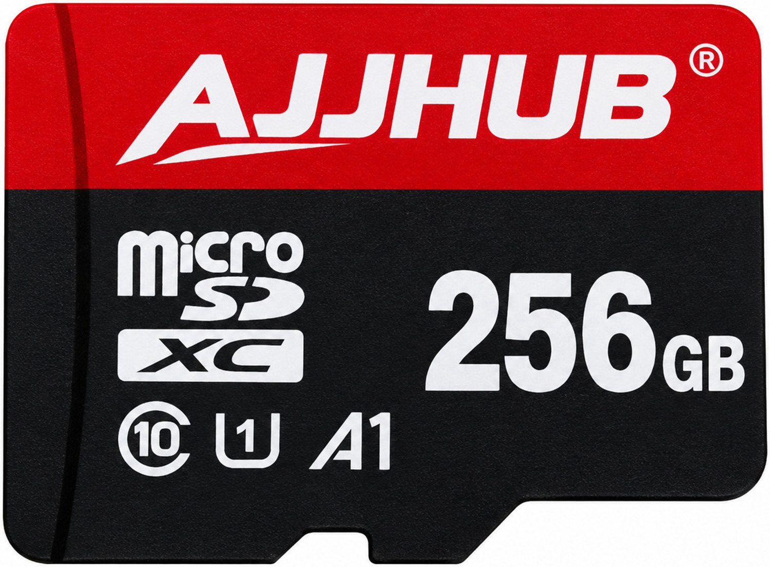 Image of AJJ HUB UHS-1 A1 256 GB MicroSDXC Class 10 100 MB /s Memory Card Compatible with Camera, Computer, Gaming Console, Mobile, Tablet