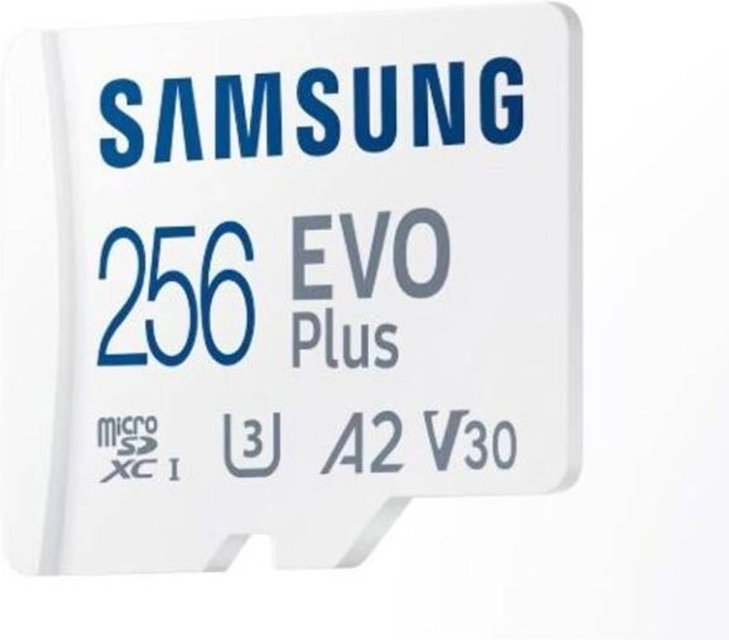 SAMSUNG MB-MCB256SA/ZD EVO PLUS 256 GB MicroSDXC Class 10 160 MB/s Memory Card Compatible with Camera, Computer, Gaming Console, Mobile, Tablet
