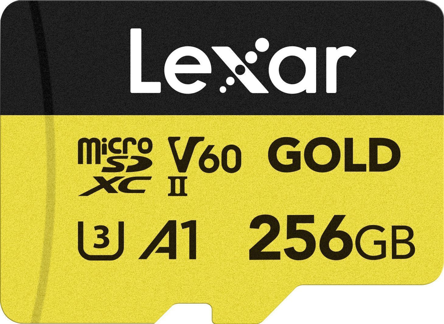 Image of Lexar LMSGOLD256G-BNNNG MSD GOLD 256 GB MicroSDXC Class 10 280 MB /s Memory Card Compatible with Camera, Gaming Console