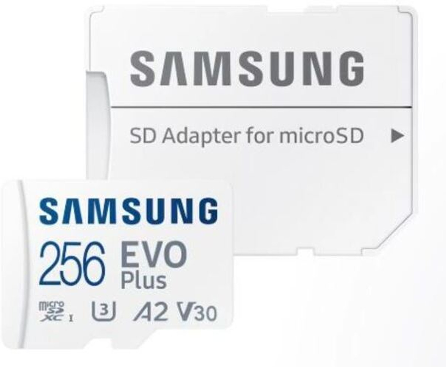 Image of SAMSUNG MB-MCB256SA /ML EVO Plus 256 GB MicroSDXC Class 10 130 MB /s Memory Card Compatible with Camera, Computer, Gaming Console, Mobile, Tablet