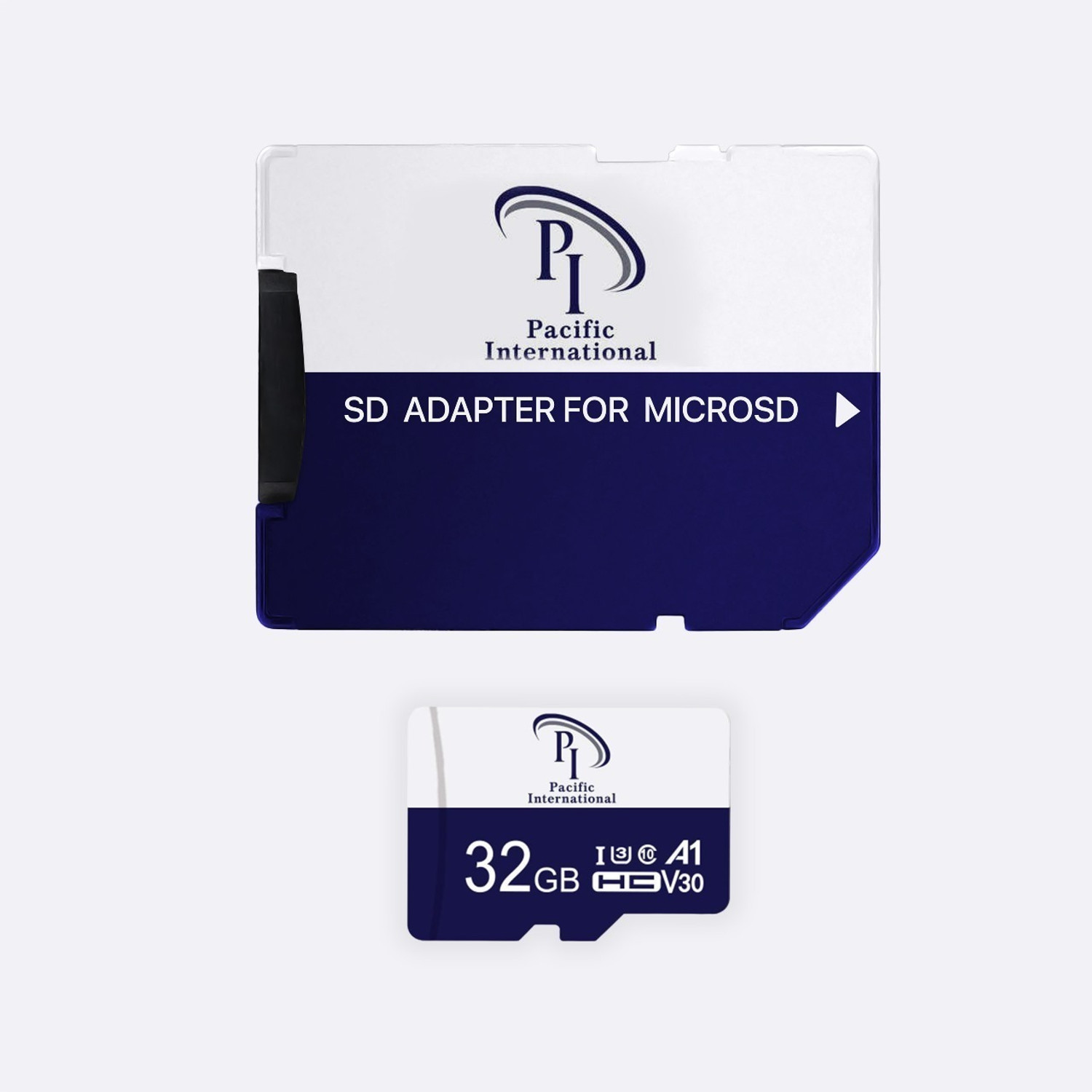 Image of PACIFIC INTERNATIONAL MicroSD IU 3 32GB SD CARD With Adapter UHS Class 3 32 GB MicroSDXC UHS Class 3 85 MB /s Memory Card Compatible with Computer, Mobile, Tablet